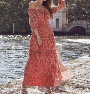 The Jetset Diaries Women's Dress Floral Love Is In The Air Maxi Size S
